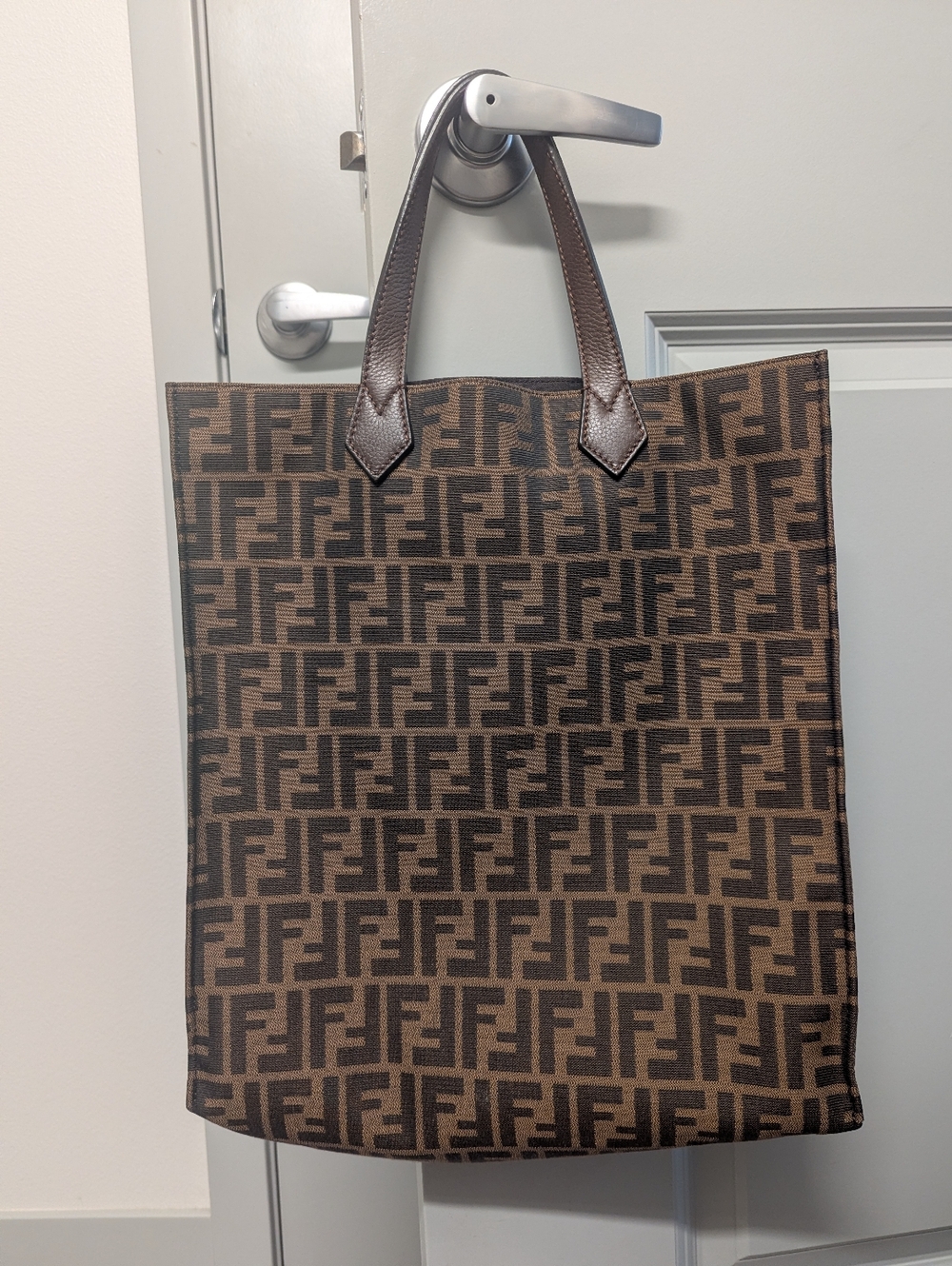 Fendi Zucca Handbag Tote